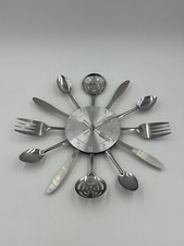Kitchen Utensils Kitsch Clock