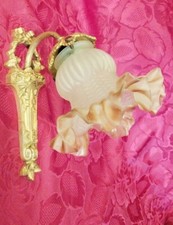 ancienne applique Lampe col de