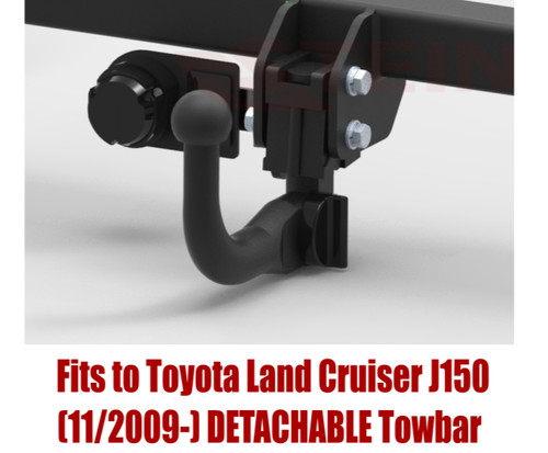 Attelage amovible pour toyota - attelage,