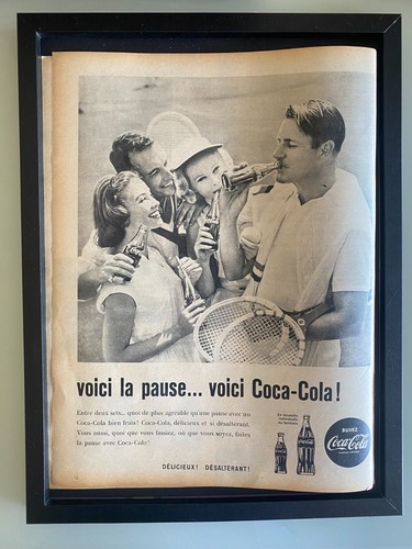 Cadre publicité vintage - ◕,