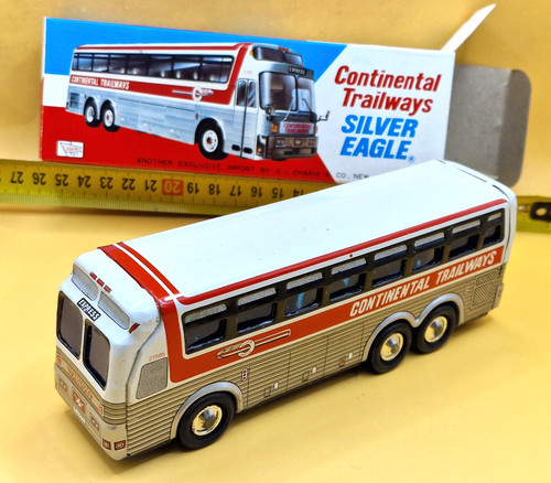 Jouet ancien étain - jouet, bus