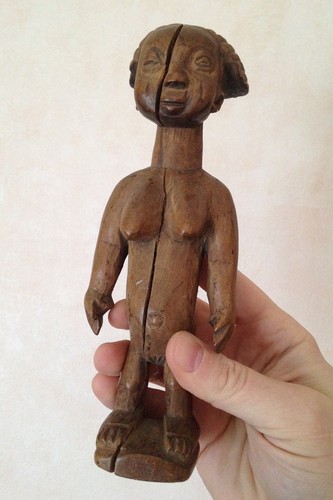 Ancienne statuette ewe - ancienne,