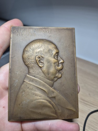 254 medaille plaque émile - #254,