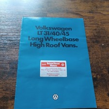 VOLKSWAGEN VW LT31/40/45 LWB