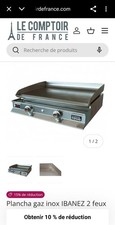 Plancha Gaz Inox IBANEZ 2