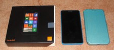 Microsoft Lumia 640 mobile bleu simlocké Orange avec boîte d'origine accessoires