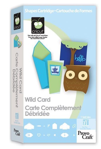 Wild card cricut cartridge - wild,
