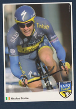 CYCLISME carte cycliste NICOLAS  ROCHE équipe SAXO TINKOFF 2013