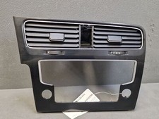 Aérateur + façade central noir carbone - Volkswagen Golf VII GTI - 5G1819743D