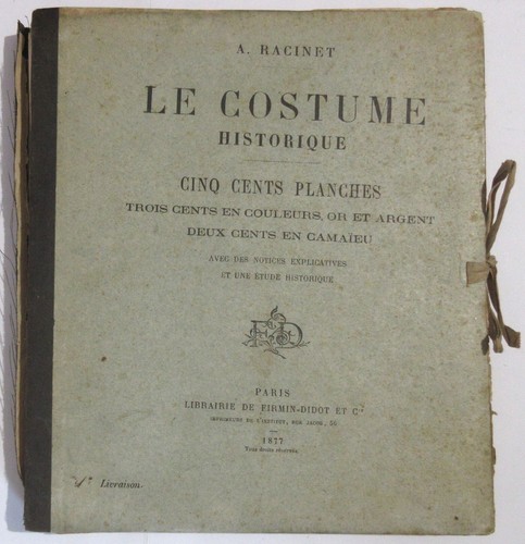 Racinet costume historique - le,