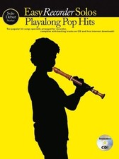 Solo Debut Series: Easy Recorder Solos: Playalong Pop Hits (Book/CD) - Divers