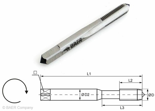 Embouts tarauder une - à,