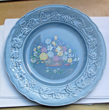 Assiette de collection magnifique faïence Gien Harmonelle Marie-Pierre Boitard