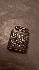 Vintage briquet (KW),en argent,belle grave lighter,feuerzeug, L'année 30-40.