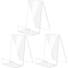 Presentoir Livre 3 Pièces Support Livre Porte Livre En Acrylique Lutrin de Le...