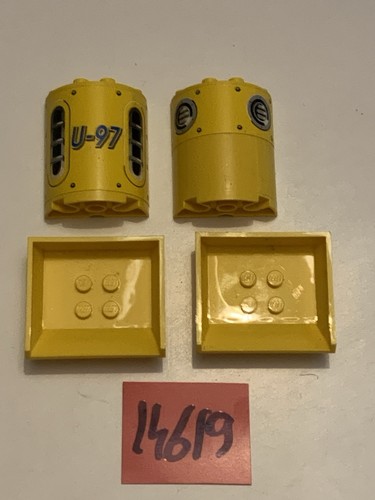 Lot pièces lego jaunes - de,