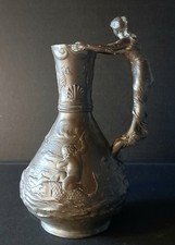 Vase étain art - vase,