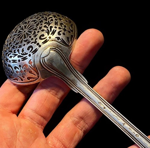 Cuillère saupoudrer argent - cuillère,