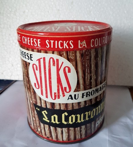 Boite métal ancienne sticks - métal,