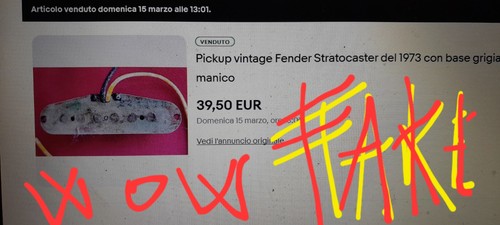 Pickup per ponte fender - per,
