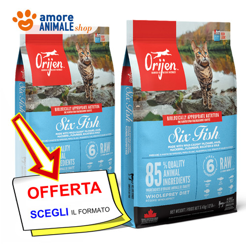 Orijen cat six - six, →