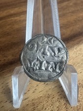 CHARLES II LE CHAUVE  obole Melle argent POITOU 1050/1100