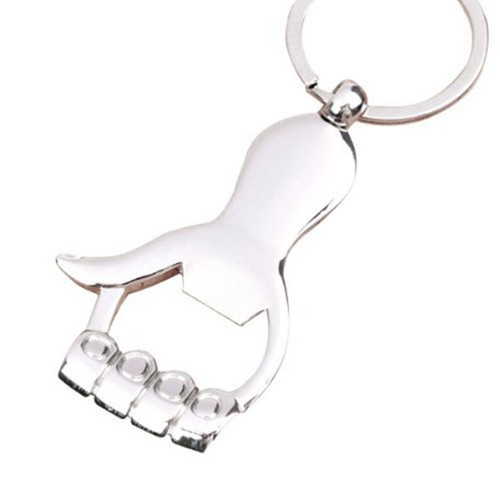 Silver reusable palm shaped - silver,
