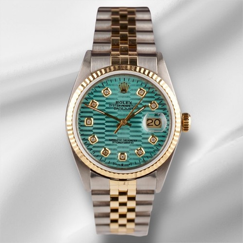 Rolex datejust 36mm jaune - datejust, or
