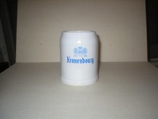 Chope à bière : Kronenbourg , 0,25 L