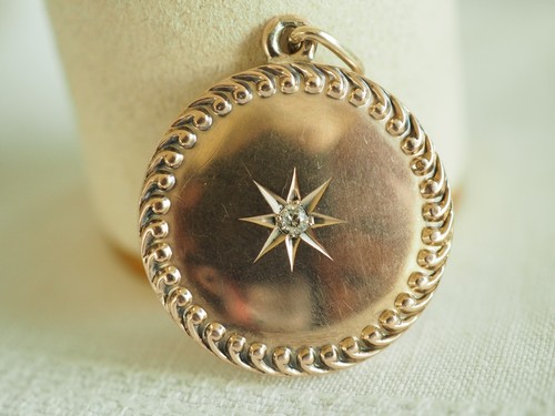 Pendentif porte photos ancien - pendentif,
