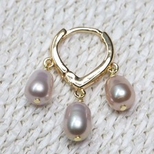 1 boucle d'oreille en perles