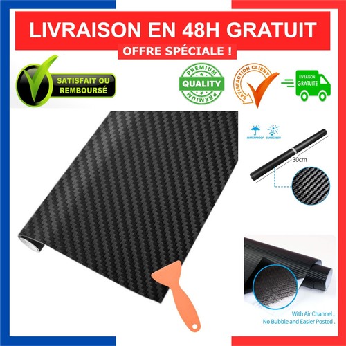 Film vinyle carbone - , adhésif