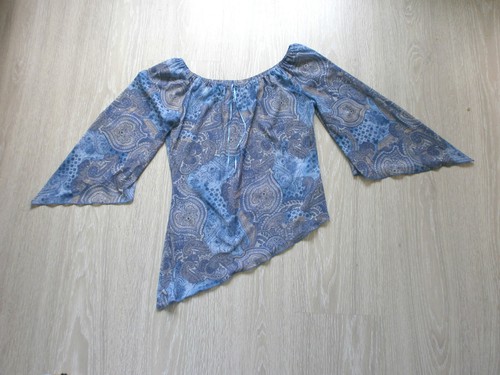 Top tunique asymetrique - tunique,