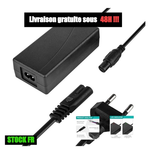 Chargeur 42v trottinette - 42v, 2a