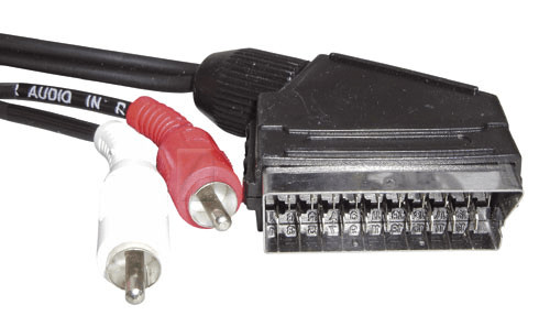 Cordon peritel male rca - x,