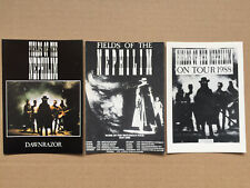 Lot  3  Cartes Postales   FIELDS OF THE NEPHILIM   Postcards