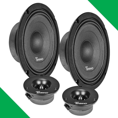Timpano car audio bundle - car, 2x