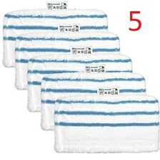 5 Lingettes Nettoyage Rechange lavables Microfibre Balai Vapeur Black Decker