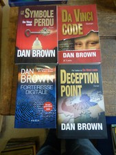 lot de 4 livres de Dan Brown 