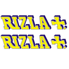 Stickers plastifiés RIZLA - Moto GP Suzuki - 4,5cm x 20cm
