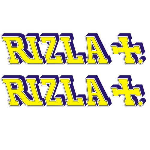 Stickers plastifiés rizla - rizla,