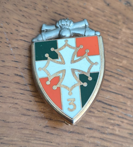 Insigne ra régiment - 3°,