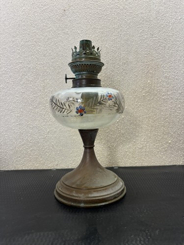 Lampe pétrole ancienne en - lampe,