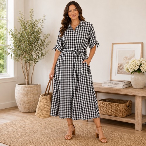 Calvin klein gingham check - klein,