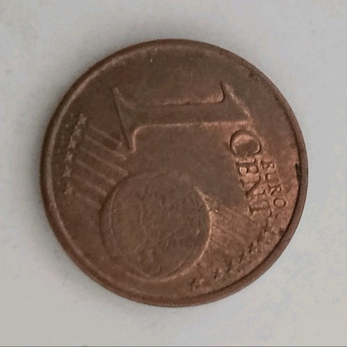 Pièce euro centime 2014 - 1,
