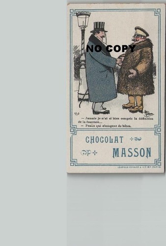 Chromo chocolat masson - chocolat,