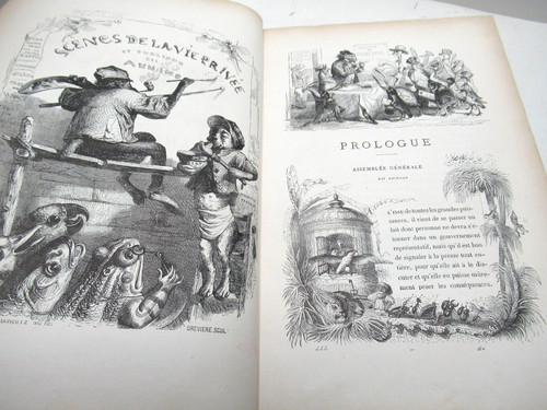 Grandville balzac musset - grandville,