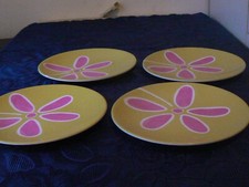 4 ANCIENNES ASSIETTES PLATES