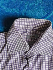 Chemise (69) Xoos en coton quadrillé violet taille 5 (XL) Double Twisted Double
