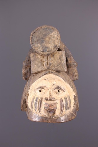 Masque gelede african art - gelede,